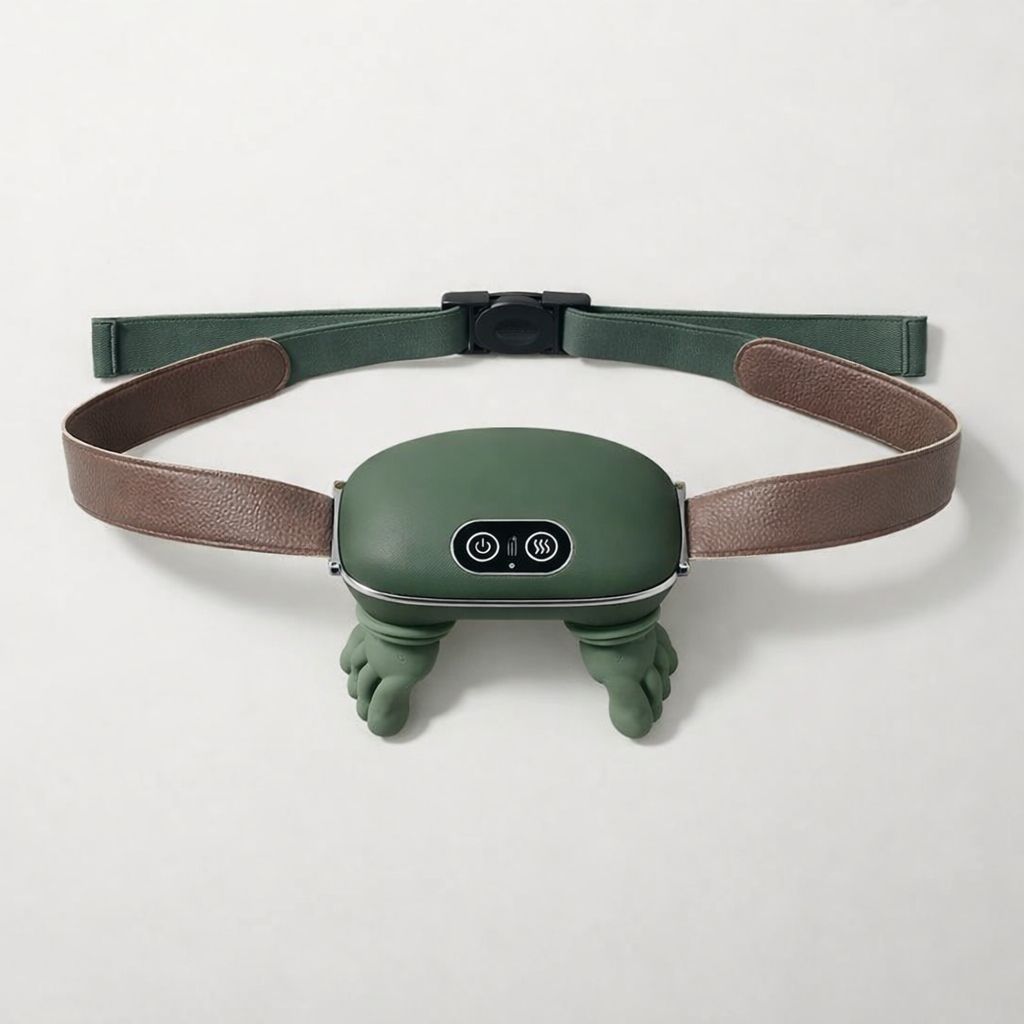 Neck & Shoulder Deep Tissue Massager with Heat – Bionic Hand Shiatsu Muscle Recovery Tool