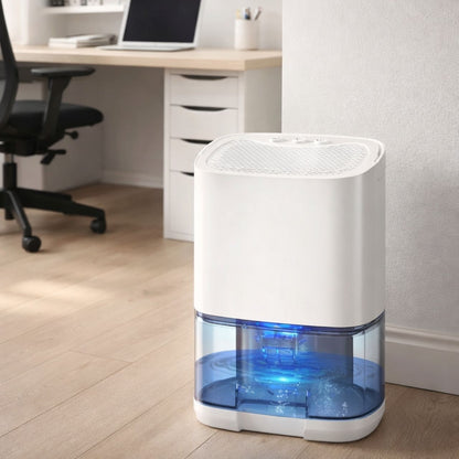 Dehumidifier for Damp and Moisture Control – 1000ml Quiet Dehumidifier for Home, Office, and RV