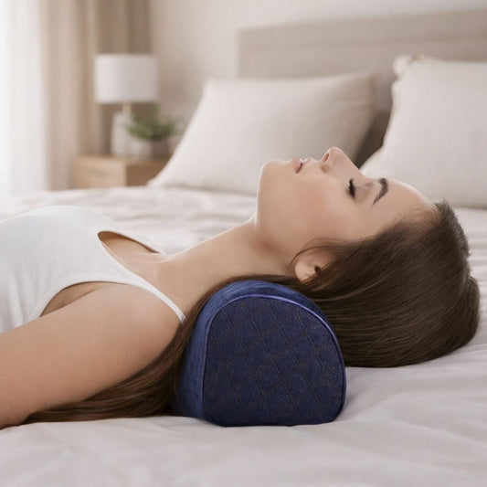 Ergonomic Cervical Neck Support Pillow for Daily Neck Relief & Better Sleep