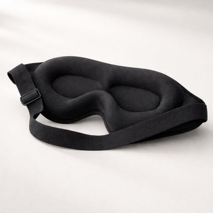 3D Blackout Sleep Eye Mask with Memory Foam for Light-Sensitive Sleepers