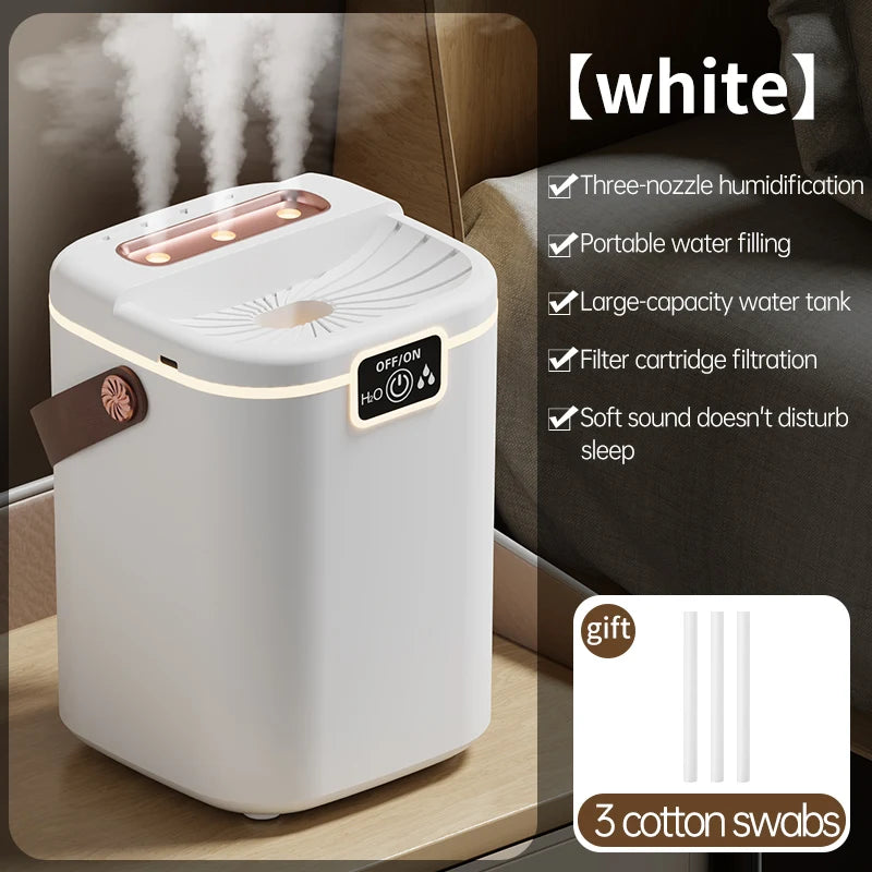 Bedroom Humidifier with Night Light – Air Humidifier for Better Sleep