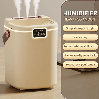 Bedroom Humidifier with Night Light – Air Humidifier for Better Sleep