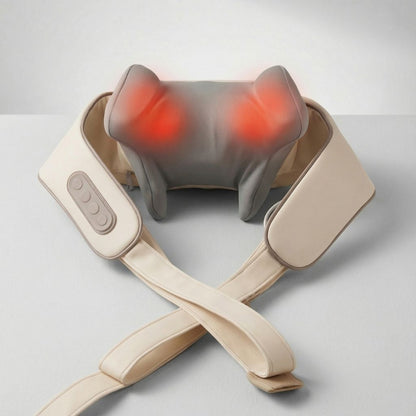 Heated Neck & Shoulder Massager for Office & Desk Work – Deep Tissue Shiatsu Back Massager with Heat for Neck Pain, Shoulder Tension & Upper Back Relief - Circadian Dream