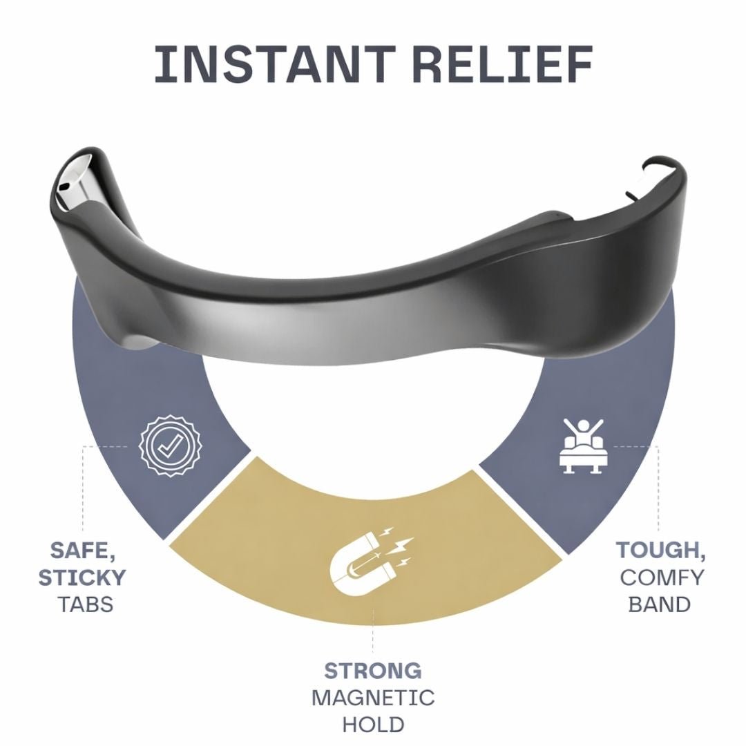 Magnetic Nasal Breathing Kit – Anti - Snore Nasal Dilator for Sleep & Better Airflow - Circadian Dream