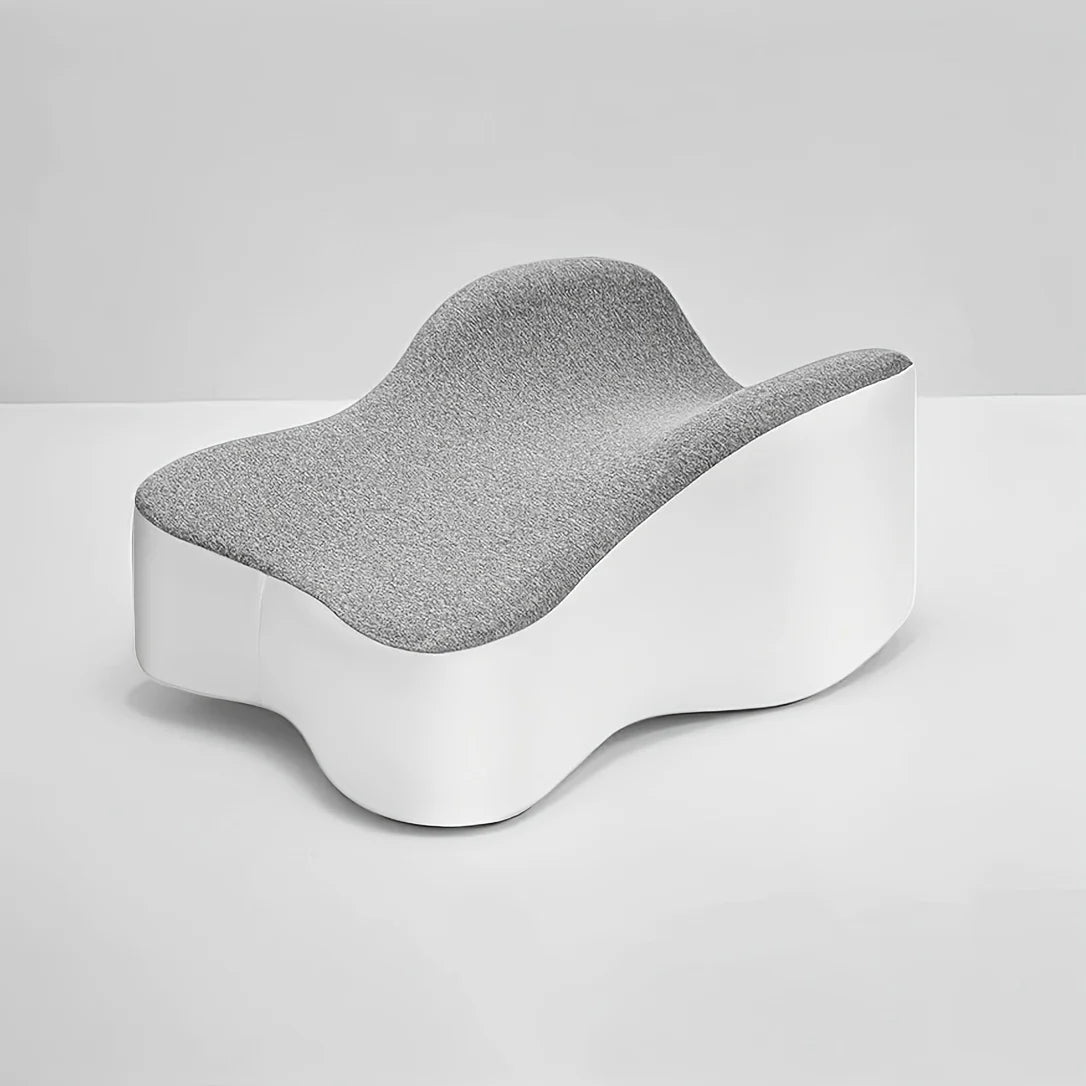 Memory Foam Knee Pillow – Ergonomic Leg Support Pillow for Hips, Knees and Back Alignment - Circadian Dream