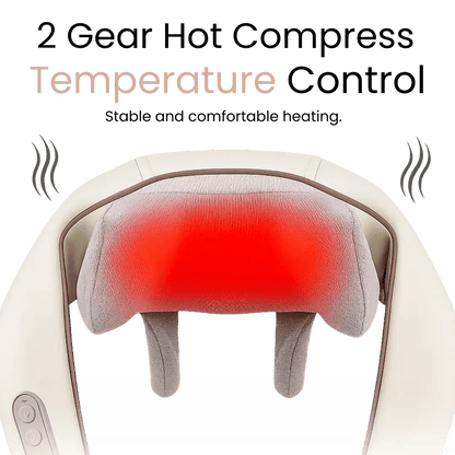 Neck & Shoulder Massager with Heat – Ergonomic Back Massager for Everyday Muscle Relaxation - Circadian Dream
